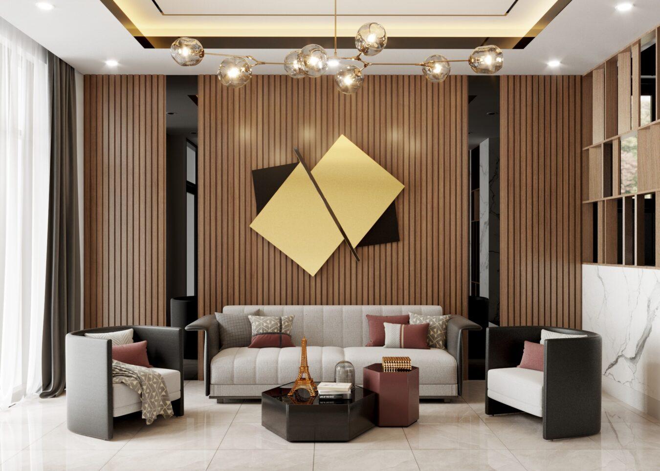 Living Room – Kitchen Interior