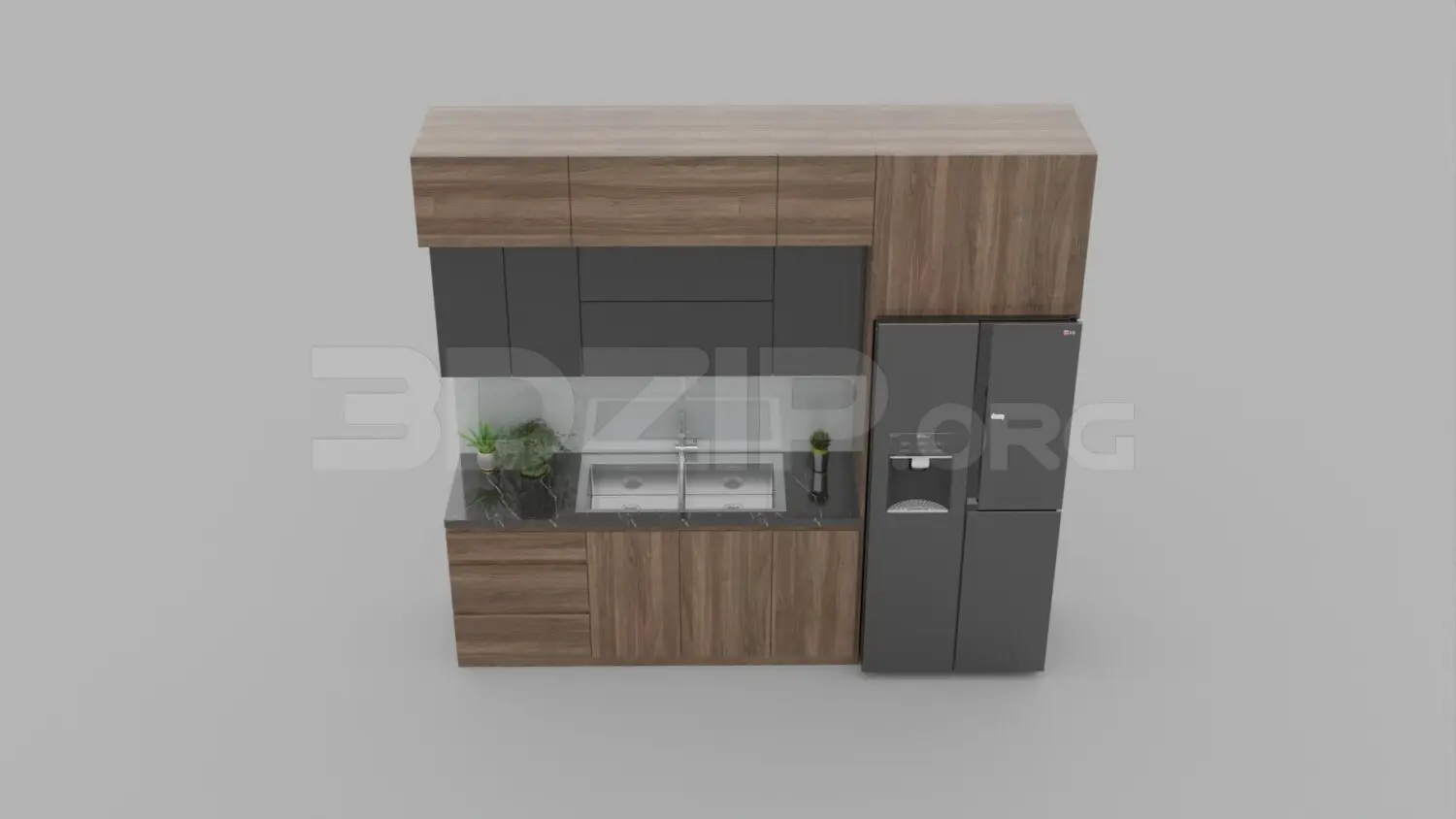 Kitchen — preview 1, by Do Dinh Manh (3dzip, CC0)