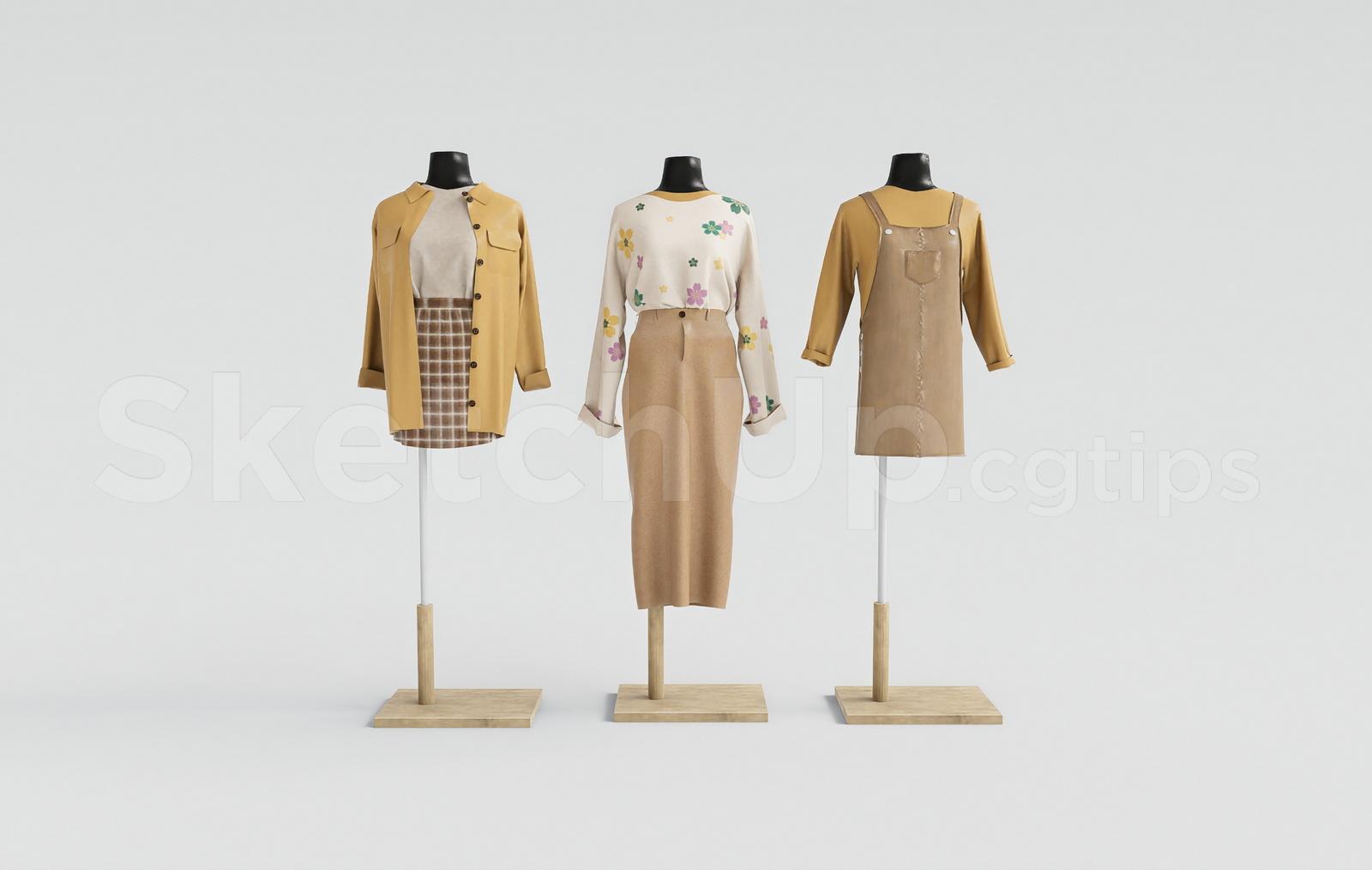 Women’s Fashion Mannequin Display