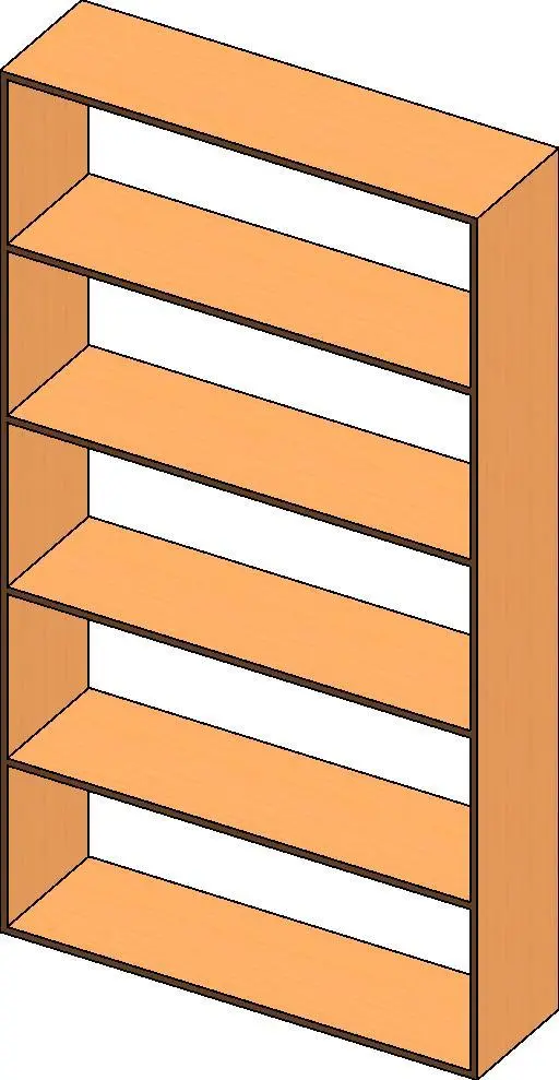 42x76x12 Book Case