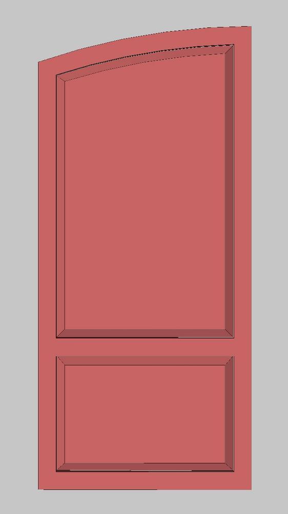 Shutters - 2 Panel Arched Top