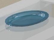 Plate - Cobalt Blue