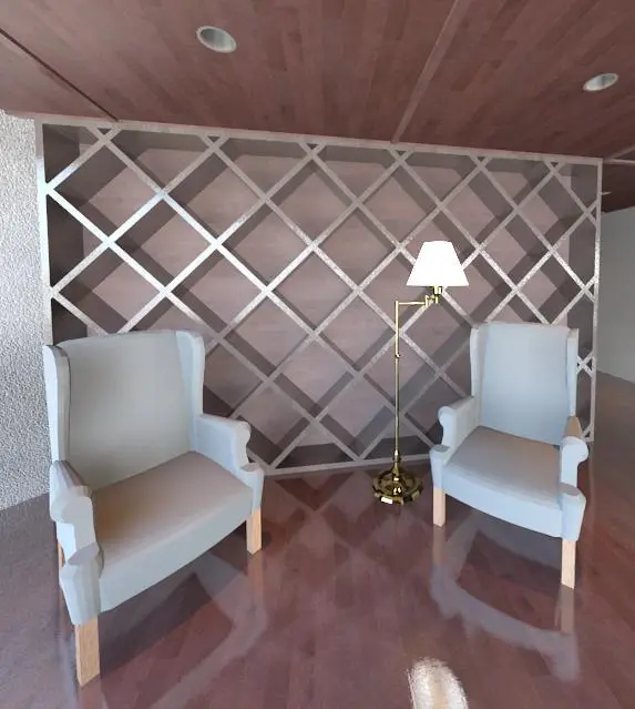 Bookcase - Criss Cross