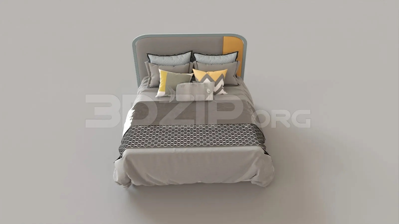 Bed — preview 1 (3dzip, CC0)