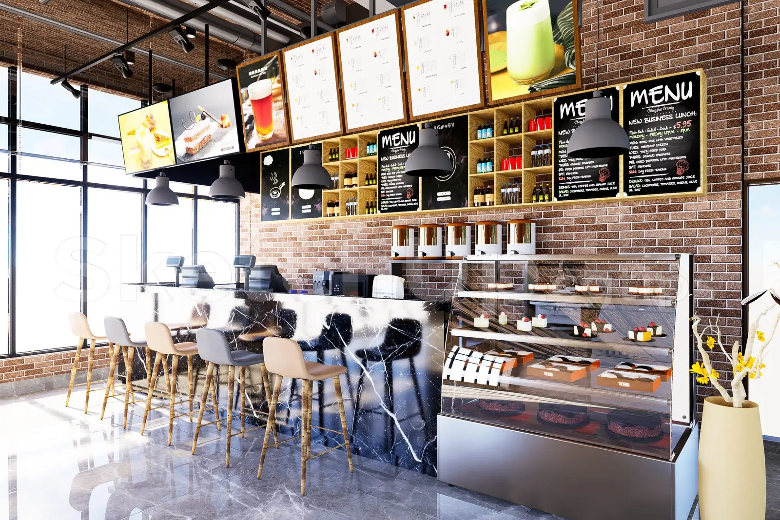 Restaurant Bar Interior