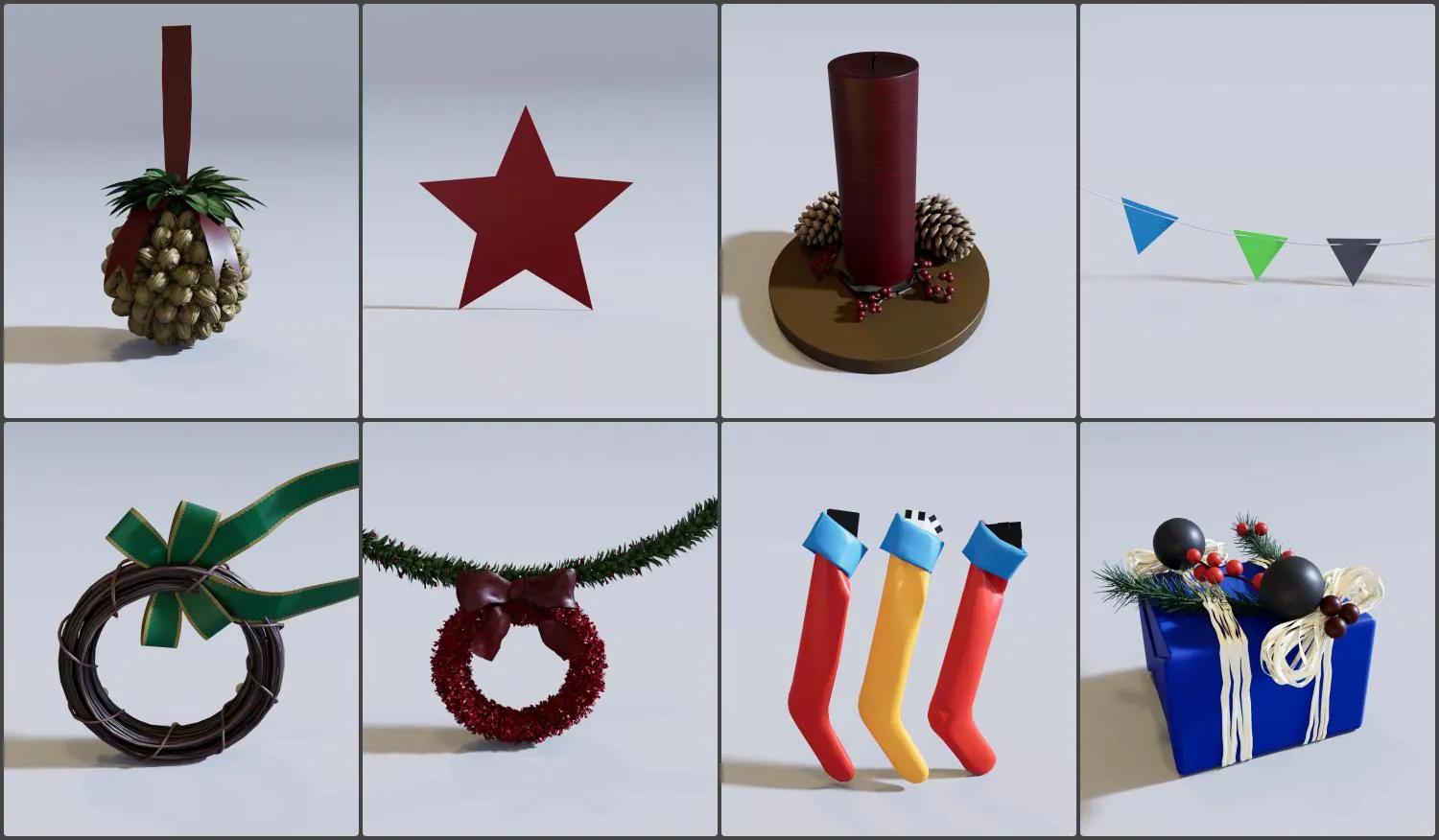 Christmas Decorative set