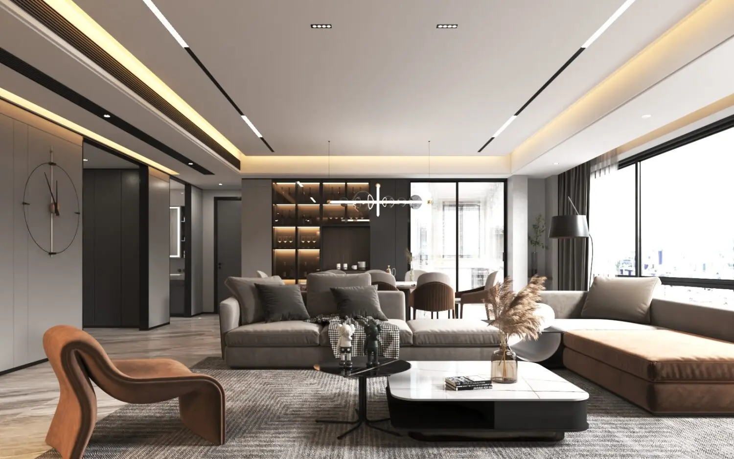 Interior Scene Model Livingroom 592