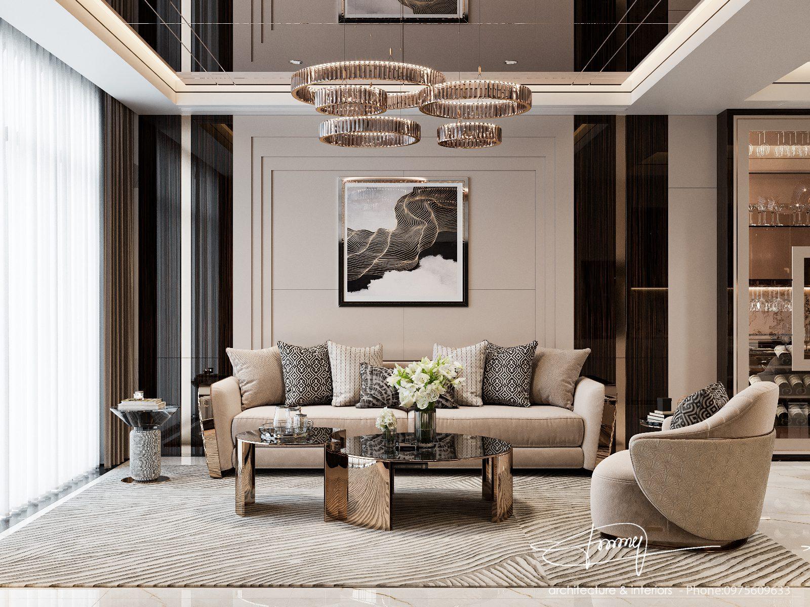 Living Room – Kitchen Interior