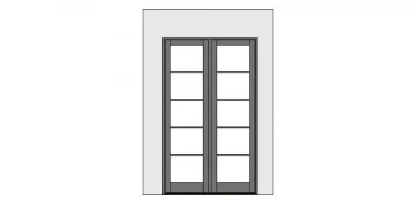 Door Inswing Kolbe VistaLuxe Standard Sill 2-Wide