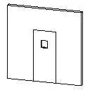 Single Door - Cold Room — preview 1, by rugi (RevitCity, CC0)