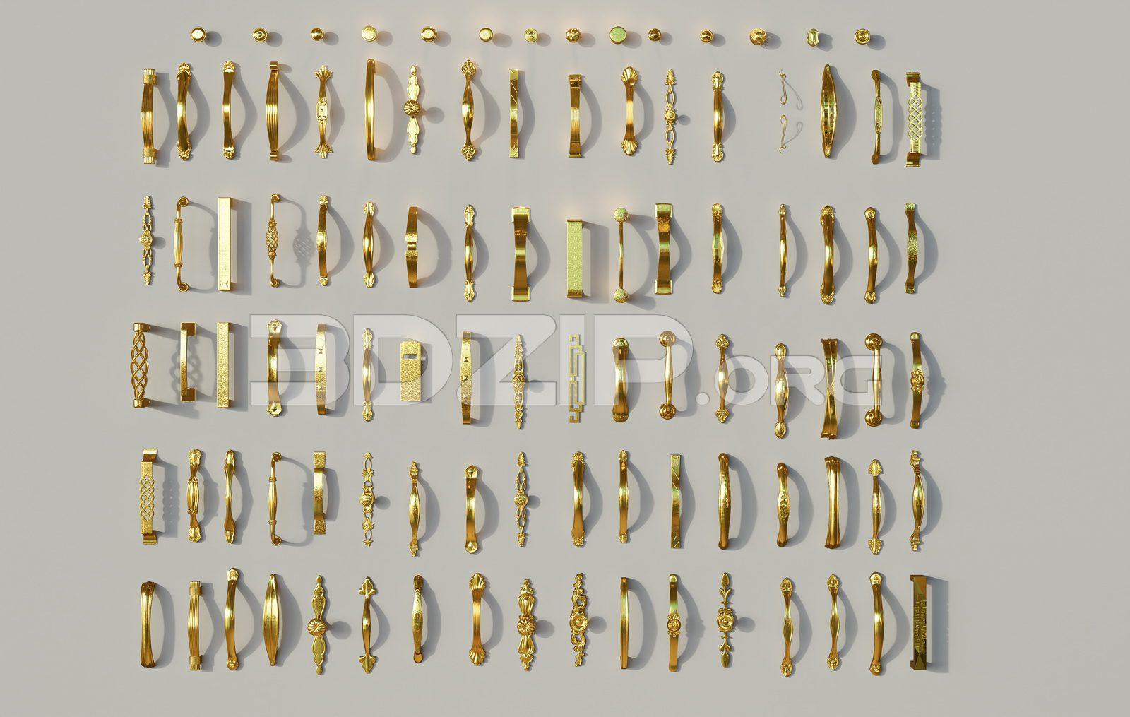 Kitchen cabinet handles