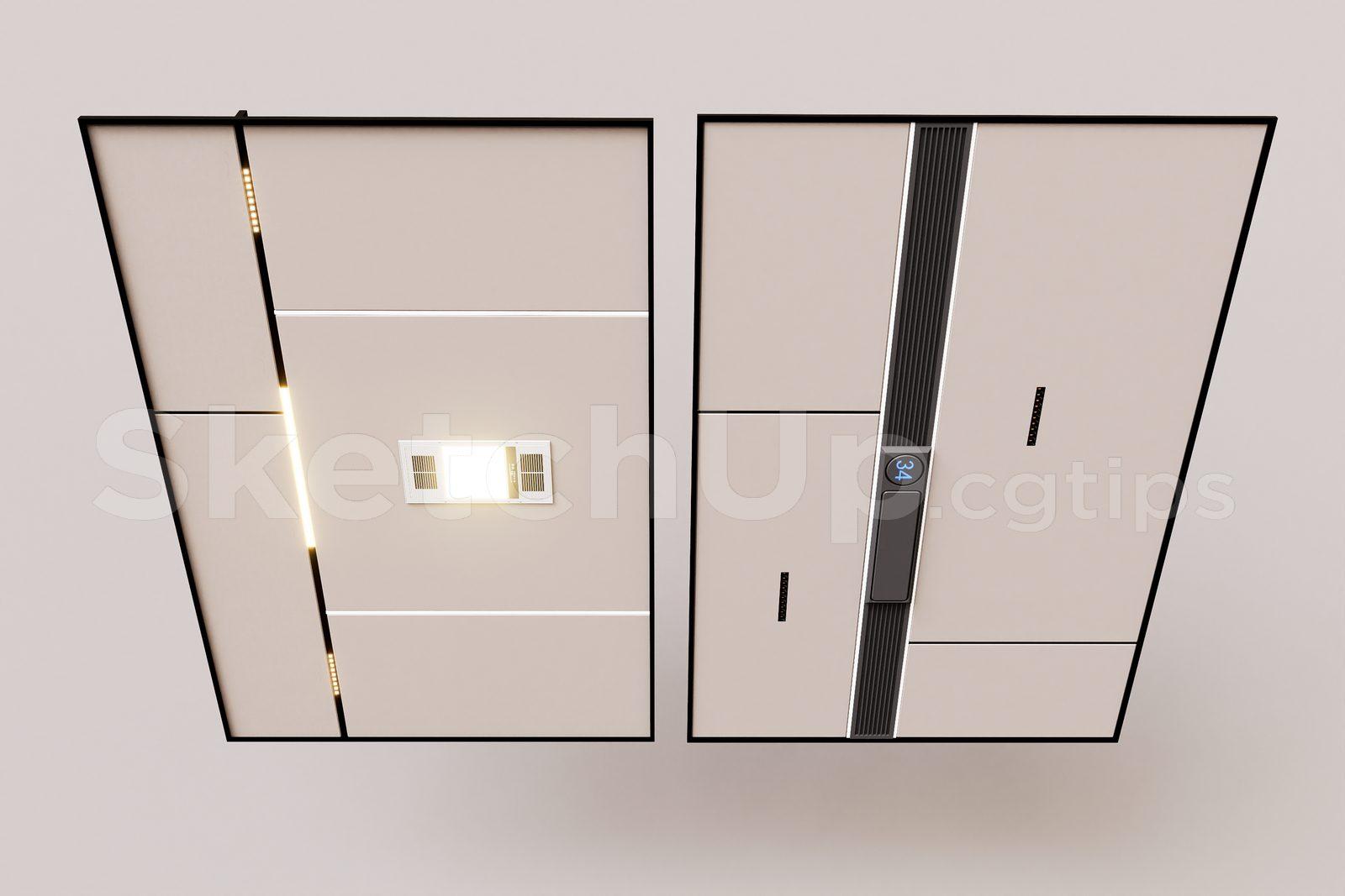 Technical Ceiling (Trần kỹ thuật) — preview 1 (cgtips)