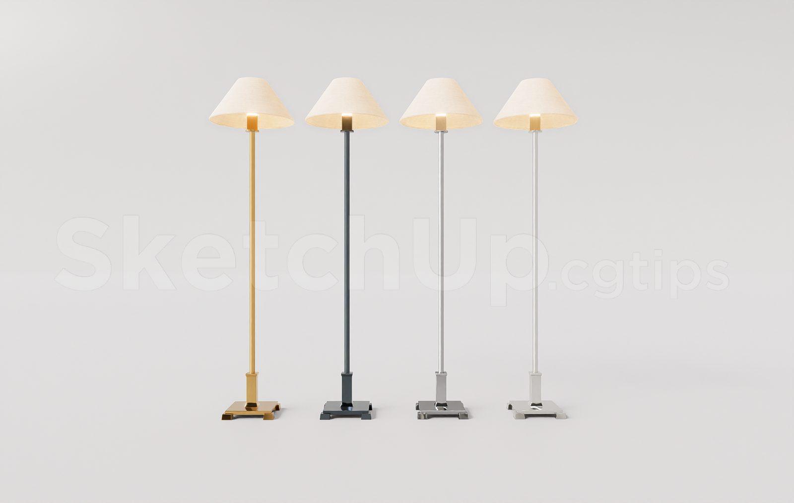 Floor Lamp Model Download for Interior Projects