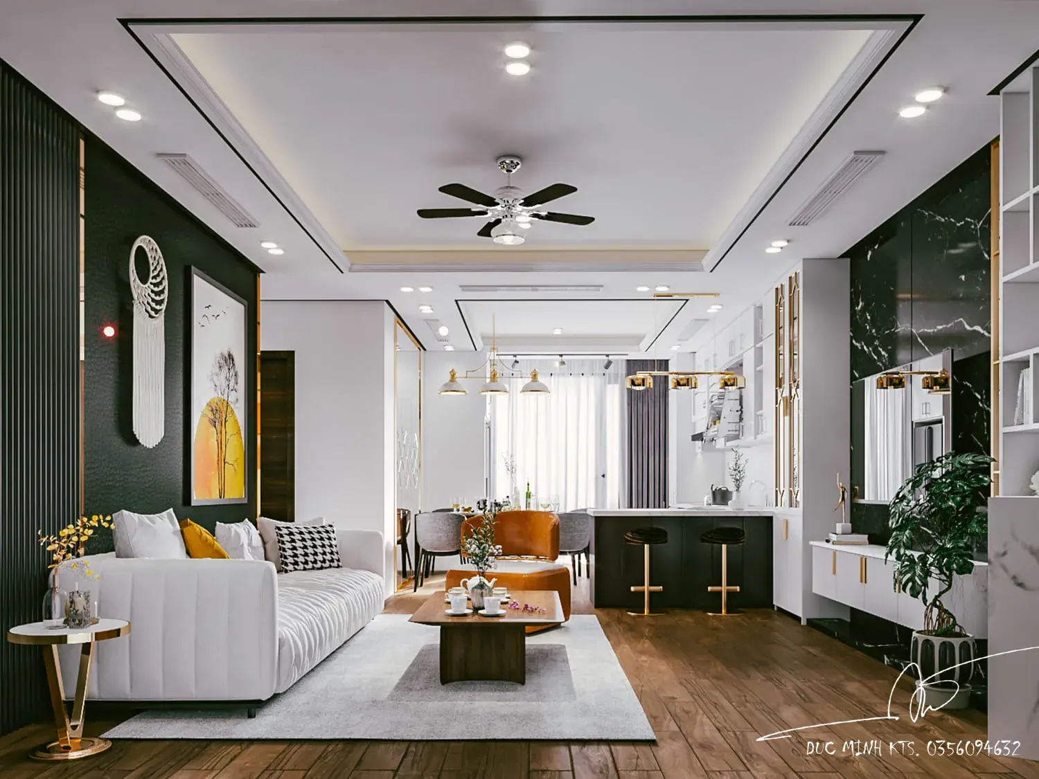 Interior Apartment Scene