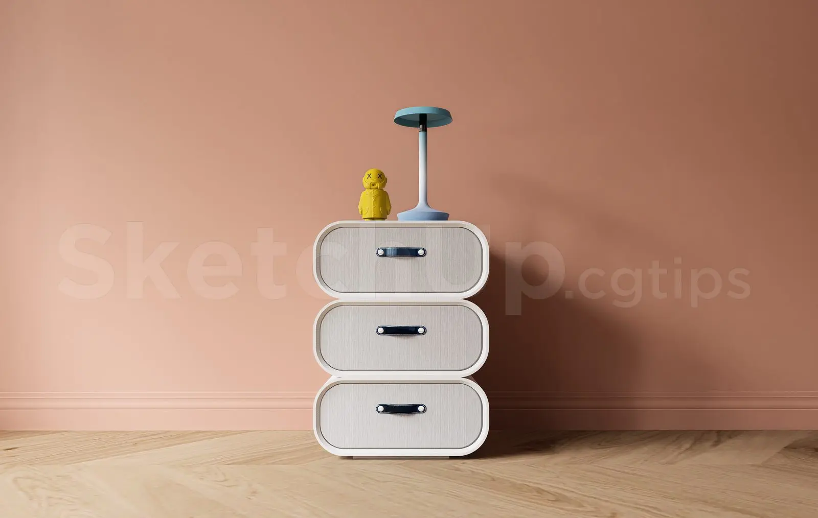 Kids’ nightstand — preview 1 (cgtips)