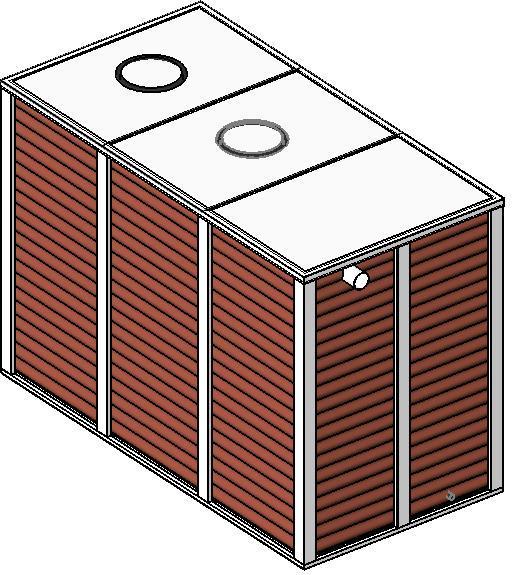 Tank UniqueModular 3Bay 4100Litre