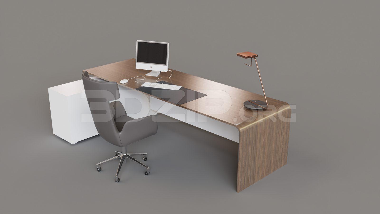 Work Desk — preview 1 (3dzip)