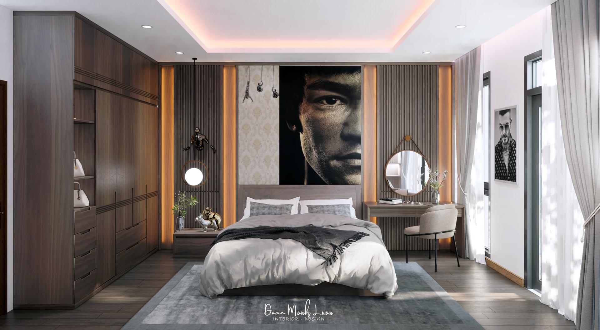 Interior Bedroom Scene