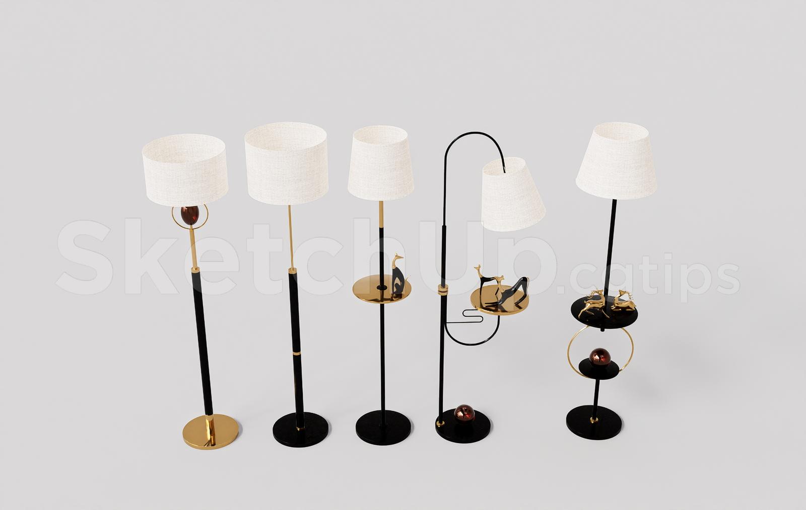 Minimal Modern Floor Lighting Collection