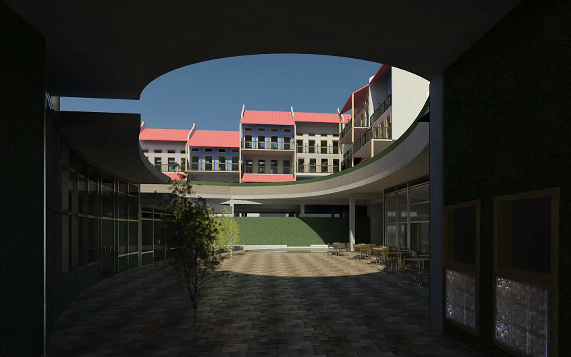 Hesser College logo